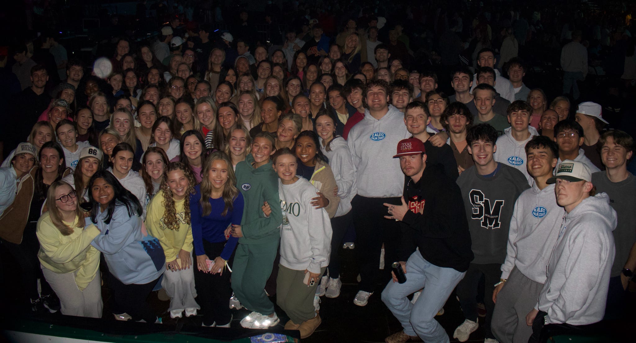 UCA students gathered at a ministry event